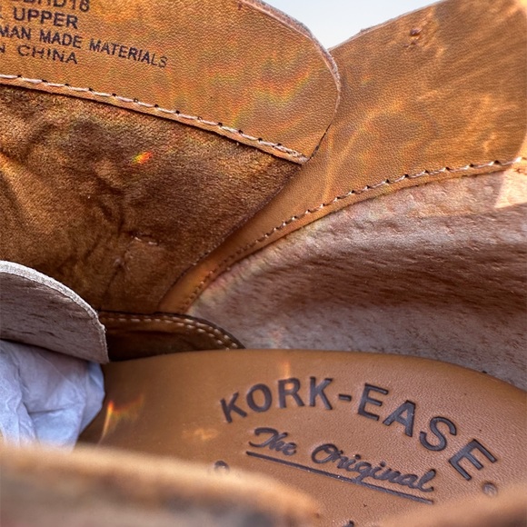 Kork-Ease Castaneda suede and leather combination zipper back ankle boots - Picture 9 of 10